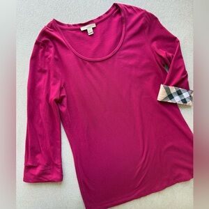 Burberry Women's 3/4 top